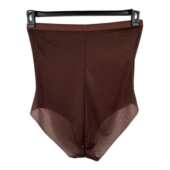 Skims briefs Simply Bare High Waisted shapewear dark brown size 3X - Picture 2 of 3